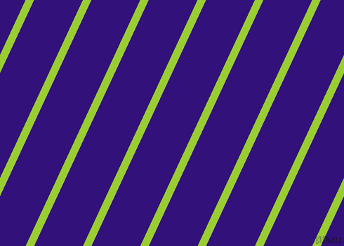 65 degree angle lines stripes, 11 pixel line width, 63 pixel line spacing, Yellow Green and Persian Indigo angled lines and stripes seamless tileable