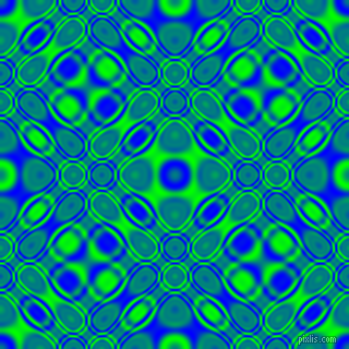 , Blue and Lime cellular plasma seamless tileable