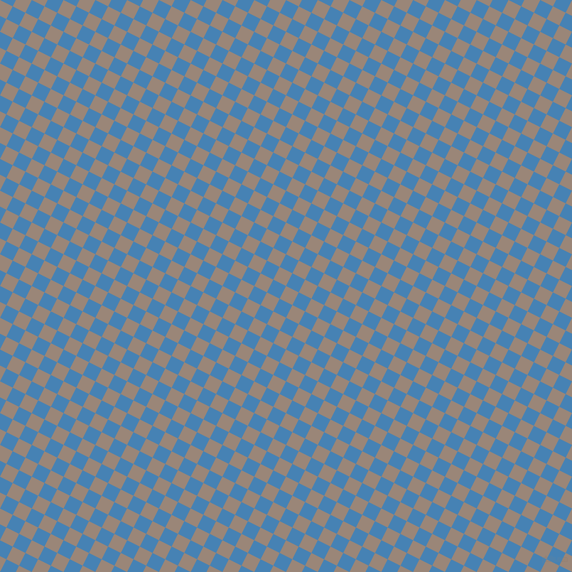 63/153 degree angle diagonal checkered chequered squares checker pattern checkers background, 20 pixel squares size, , Almond Frost and Steel Blue checkers chequered checkered squares seamless tileable