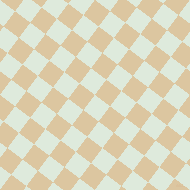 53/143 degree angle diagonal checkered chequered squares checker pattern checkers background, 76 pixel squares size, , Apple Green and Raffia checkers chequered checkered squares seamless tileable