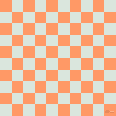 checkered chequered squares checkers background checker pattern, 46 pixel square size, , Atomic Tangerine and Swans Down checkers chequered checkered squares seamless tileable