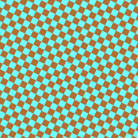 63/153 degree angle diagonal checkered chequered squares checker pattern checkers background, 25 pixel square size, , Baby Blue and Reno Sand checkers chequered checkered squares seamless tileable