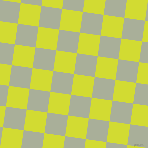 82/172 degree angle diagonal checkered chequered squares checker pattern checkers background, 83 pixel square size, , Bitter Lemon and Green Spring checkers chequered checkered squares seamless tileable