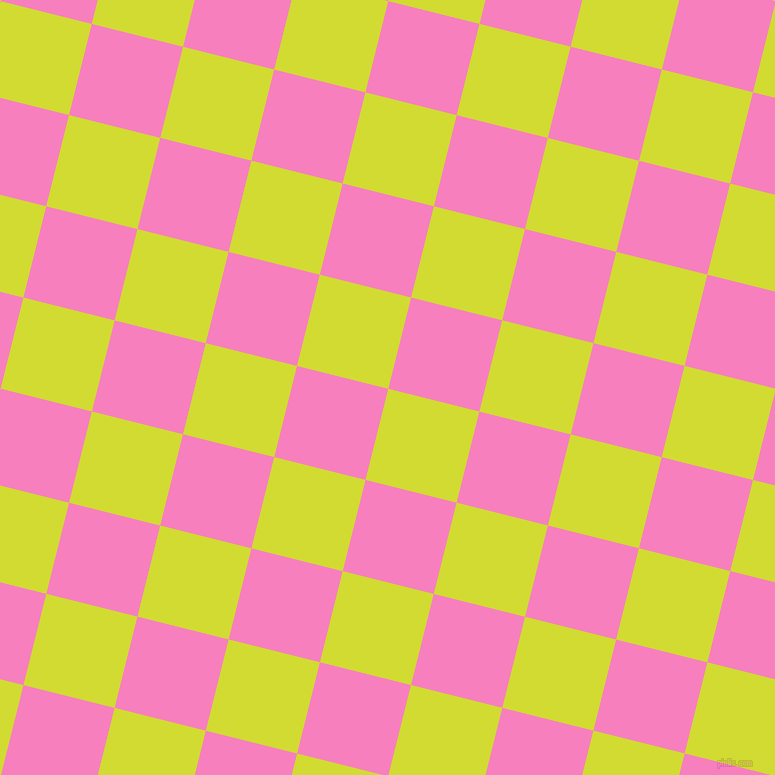 76/166 degree angle diagonal checkered chequered squares checker pattern checkers background, 94 pixel square size, , Bitter Lemon and Persian Pink checkers chequered checkered squares seamless tileable