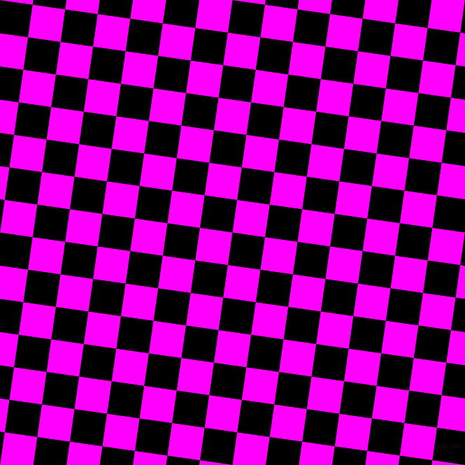 82/172 degree angle diagonal checkered chequered squares checker pattern checkers background, 47 pixel square size, , Black and Magenta checkers chequered checkered squares seamless tileable