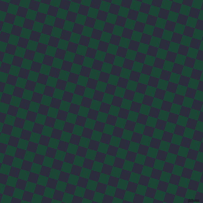 73/163 degree angle diagonal checkered chequered squares checker pattern checkers background, 31 pixel square size, , Black Rock and Sherwood Green checkers chequered checkered squares seamless tileable