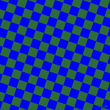 72/162 degree angle diagonal checkered chequered squares checker pattern checkers background, 35 pixel square size, , Blue and San Felix checkers chequered checkered squares seamless tileable
