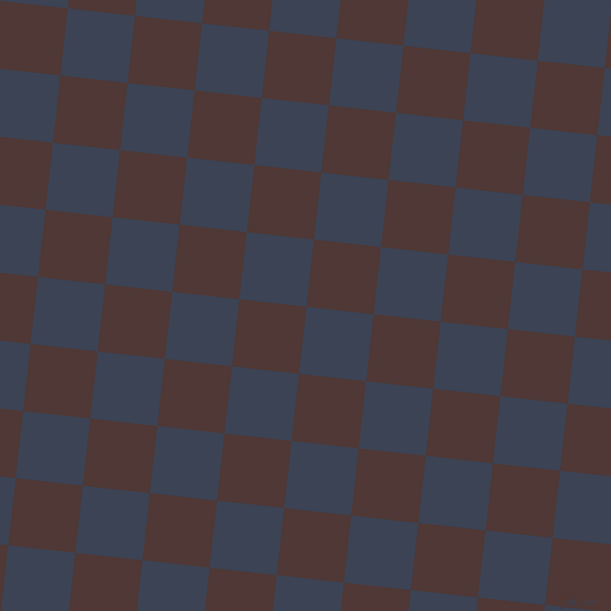 84/174 degree angle diagonal checkered chequered squares checker pattern checkers background, 62 pixel square size, , Blue Zodiac and Cocoa Bean checkers chequered checkered squares seamless tileable
