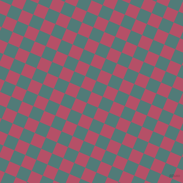 67/157 degree angle diagonal checkered chequered squares checker pattern checkers background, 40 pixel square size, , Blush and Breaker Bay checkers chequered checkered squares seamless tileable
