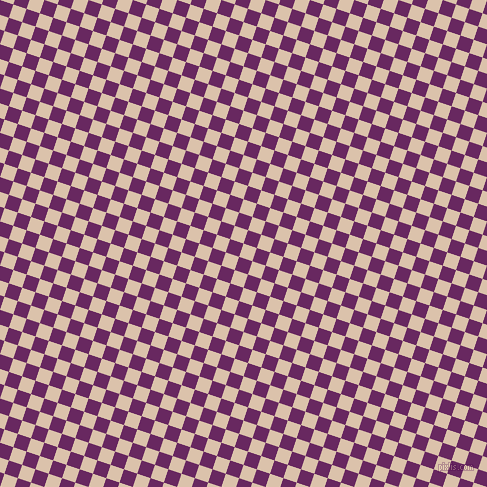 72/162 degree angle diagonal checkered chequered squares checker pattern checkers background, 14 pixel squares size, , Bone and Palatinate Purple checkers chequered checkered squares seamless tileable