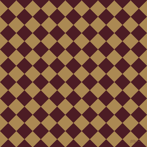 45/135 degree angle diagonal checkered chequered squares checker pattern checkers background, 40 pixel square size, , Bordeaux and Teak checkers chequered checkered squares seamless tileable