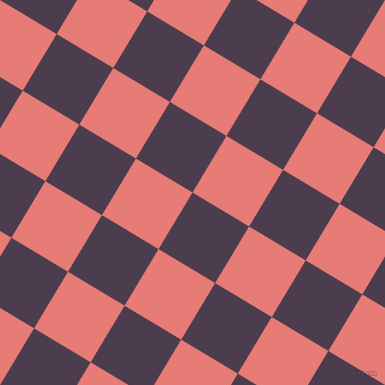 59/149 degree angle diagonal checkered chequered squares checker pattern checkers background, 96 pixel squares size, , Bossanova and Geraldine checkers chequered checkered squares seamless tileable