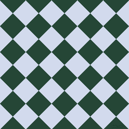 45/135 degree angle diagonal checkered chequered squares checker pattern checkers background, 62 pixel squares size, , Bottle Green and Hawkes Blue checkers chequered checkered squares seamless tileable