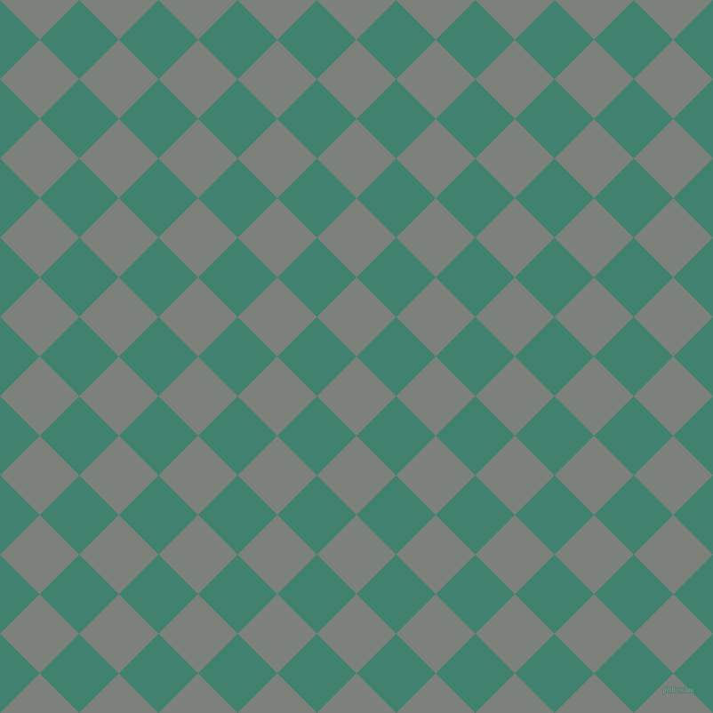 45/135 degree angle diagonal checkered chequered squares checker pattern checkers background, 63 pixel square size, , Boulder and Viridian checkers chequered checkered squares seamless tileable