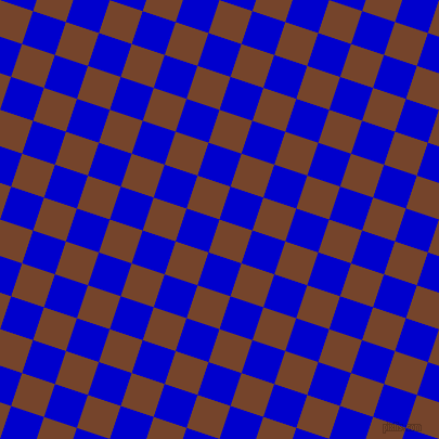 72/162 degree angle diagonal checkered chequered squares checker pattern checkers background, 32 pixel square size, , Bull Shot and Medium Blue checkers chequered checkered squares seamless tileable