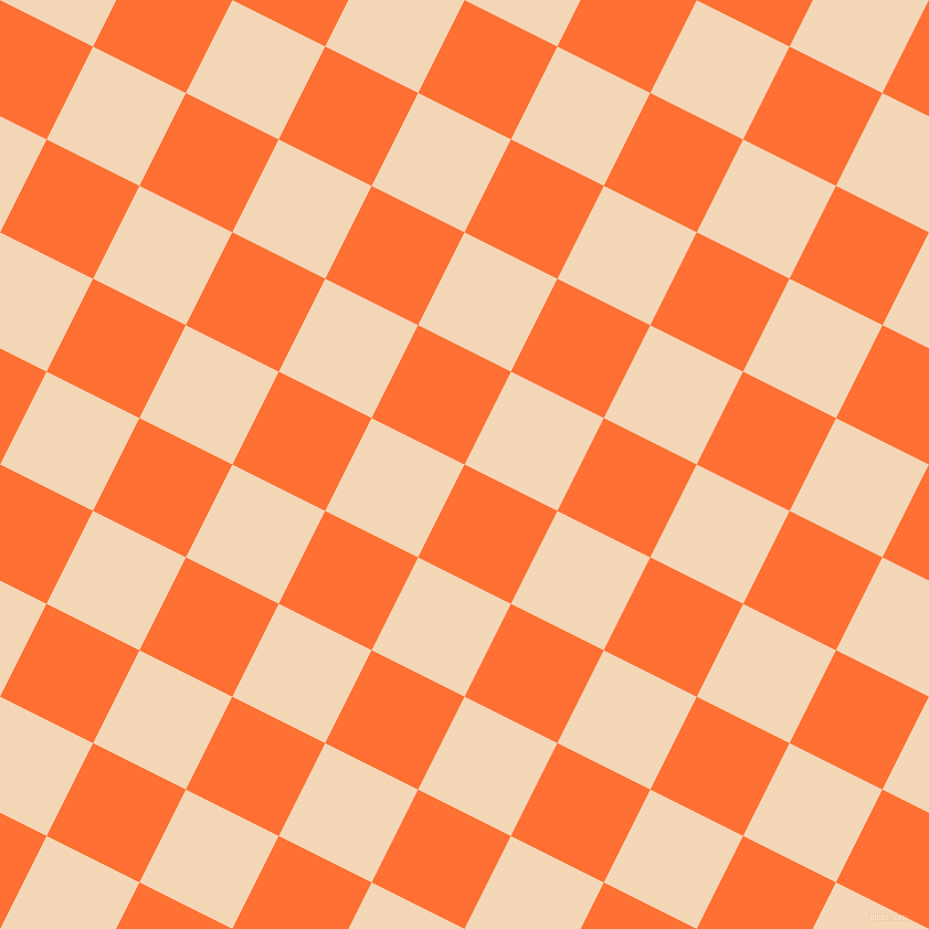 63/153 degree angle diagonal checkered chequered squares checker pattern checkers background, 94 pixel square size, , Burnt Orange and Pink Lady checkers chequered checkered squares seamless tileable