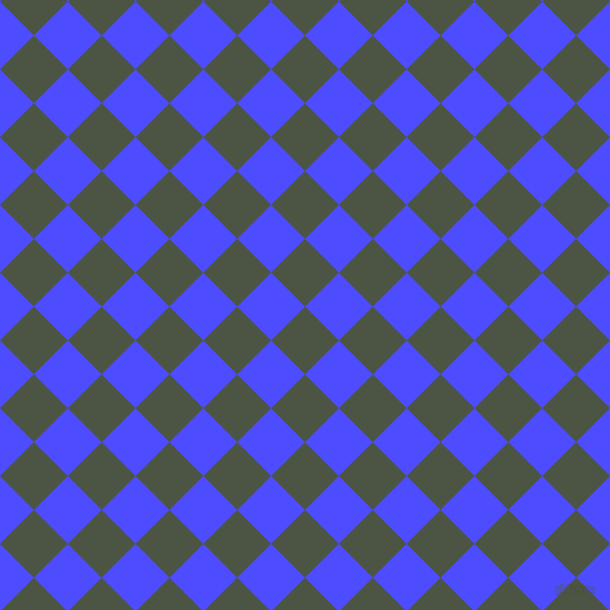 45/135 degree angle diagonal checkered chequered squares checker pattern checkers background, 44 pixel squares size, , Cabbage Pont and Neon Blue checkers chequered checkered squares seamless tileable