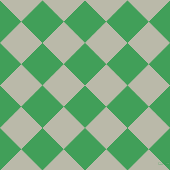 45/135 degree angle diagonal checkered chequered squares checker pattern checkers background, 96 pixel squares size, , Chateau Green and Mist Grey checkers chequered checkered squares seamless tileable