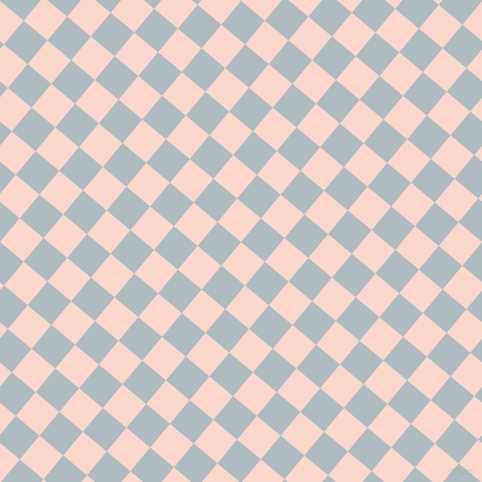 50/140 degree angle diagonal checkered chequered squares checker pattern checkers background, 44 pixel square size, , Cinderella and Heather checkers chequered checkered squares seamless tileable