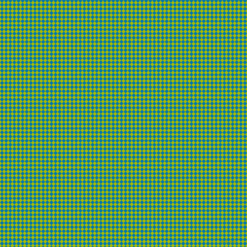45/135 degree angle diagonal checkered chequered squares checker pattern checkers background, 6 pixel squares size, , Citrus and Cerulean checkers chequered checkered squares seamless tileable