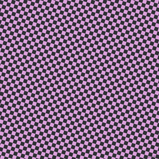 73/163 degree angle diagonal checkered chequered squares checker pattern checkers background, 13 pixel square size, , Cod Grey and Plum checkers chequered checkered squares seamless tileable