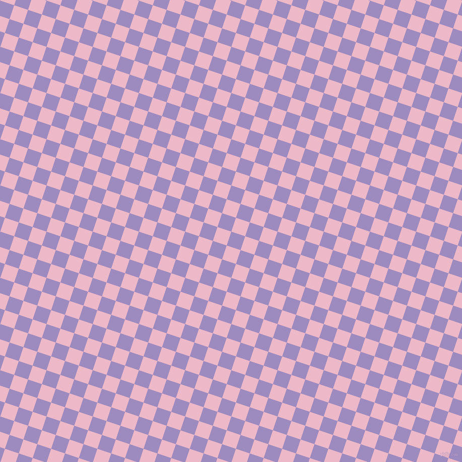 72/162 degree angle diagonal checkered chequered squares checker pattern checkers background, 29 pixel square size, , Cold Purple and Chantilly checkers chequered checkered squares seamless tileable