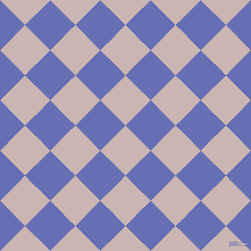 45/135 degree angle diagonal checkered chequered squares checker pattern checkers background, 70 pixel squares size, , Cold Turkey and Chetwode Blue checkers chequered checkered squares seamless tileable