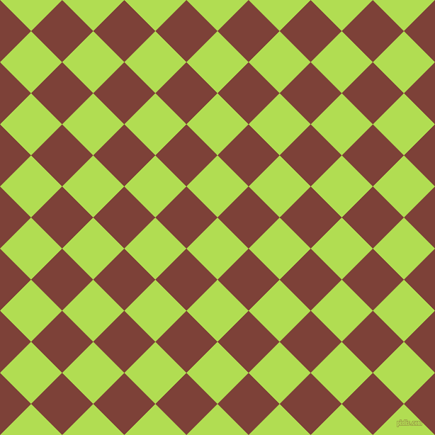 45/135 degree angle diagonal checkered chequered squares checker pattern checkers background, 62 pixel squares size, , Conifer and Red Robin checkers chequered checkered squares seamless tileable