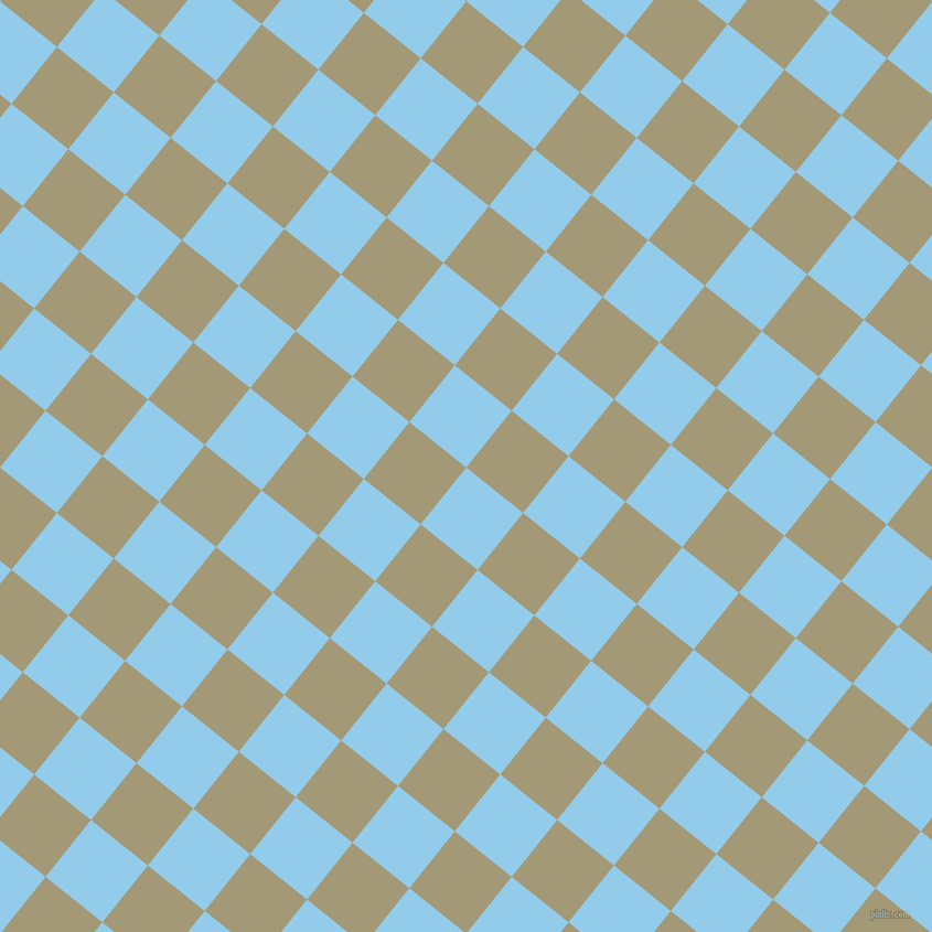 51/141 degree angle diagonal checkered chequered squares checker pattern checkers background, 66 pixel squares size, , Cornflower and Tallow checkers chequered checkered squares seamless tileable
