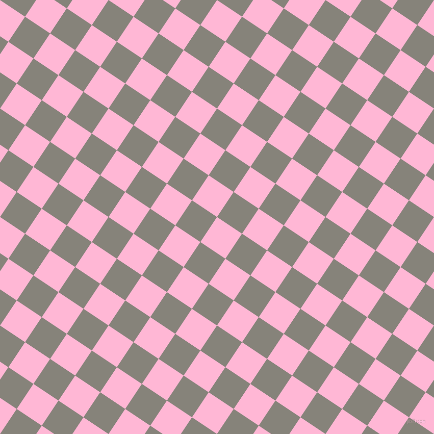 56/146 degree angle diagonal checkered chequered squares checker pattern checkers background, 59 pixel squares size, , Cotton Candy and Friar Grey checkers chequered checkered squares seamless tileable
