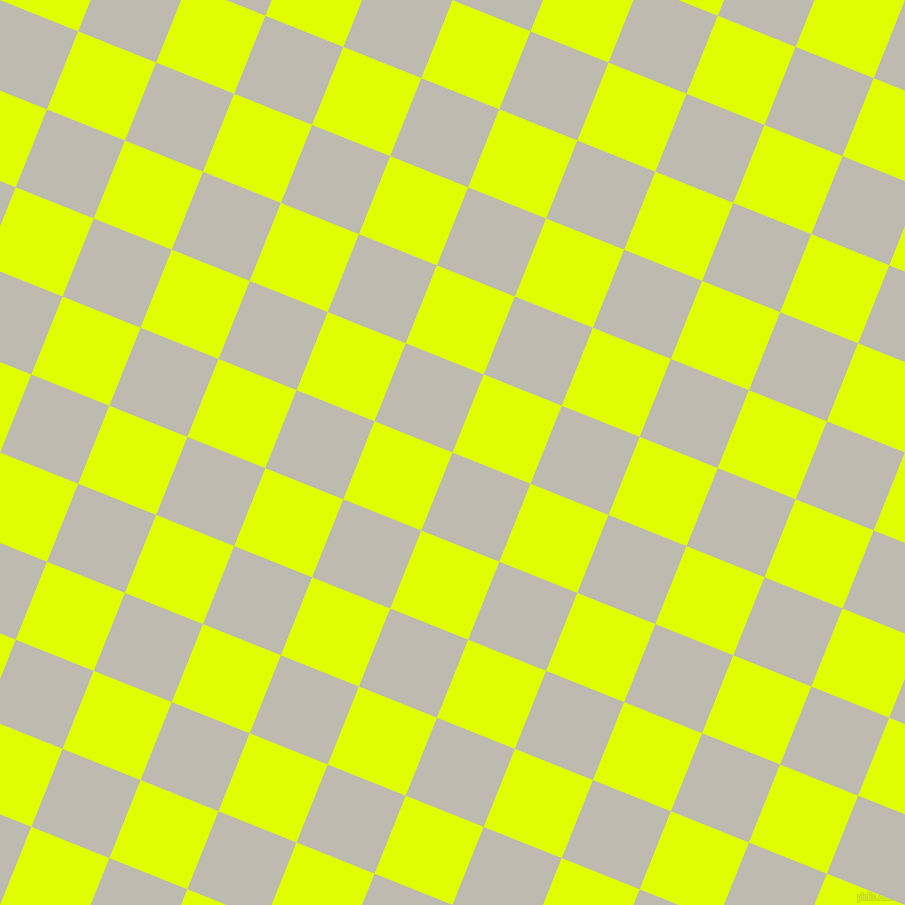 68/158 degree angle diagonal checkered chequered squares checker pattern checkers background, 84 pixel square size, , Cotton Seed and Chartreuse Yellow checkers chequered checkered squares seamless tileable