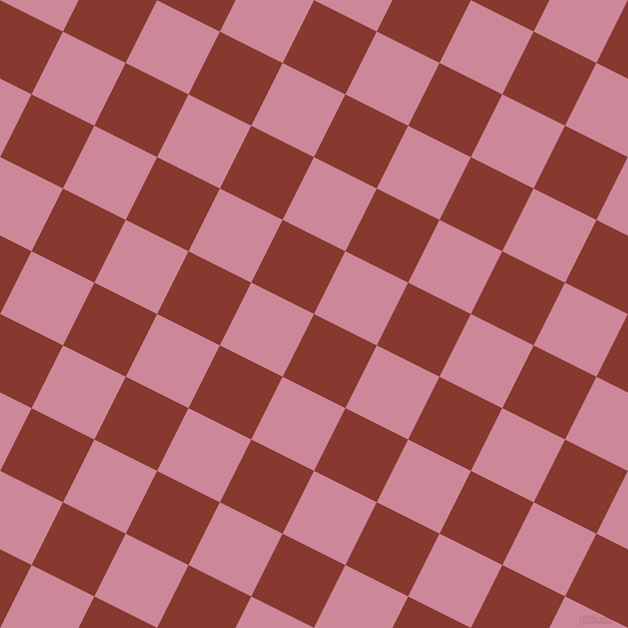 63/153 degree angle diagonal checkered chequered squares checker pattern checkers background, 79 pixel squares size, , Crab Apple and Puce checkers chequered checkered squares seamless tileable