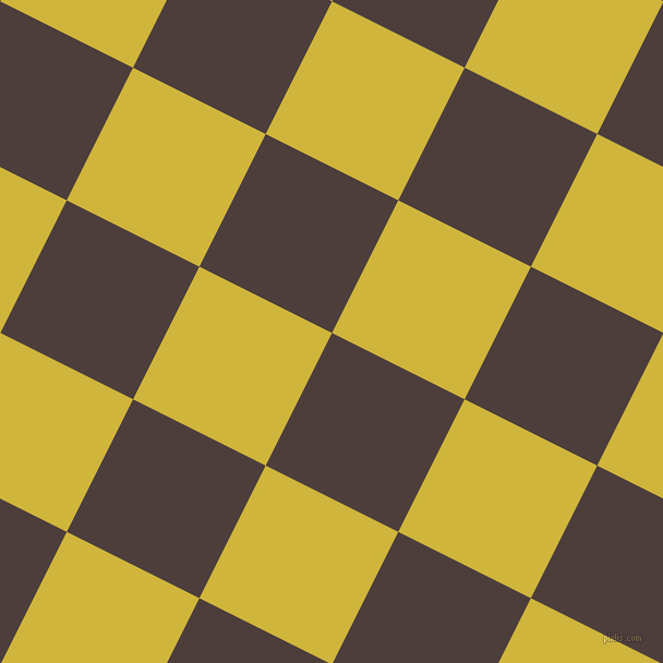 63/153 degree angle diagonal checkered chequered squares checker pattern checkers background, 136 pixel square size, , Crater Brown and Old Gold checkers chequered checkered squares seamless tileable