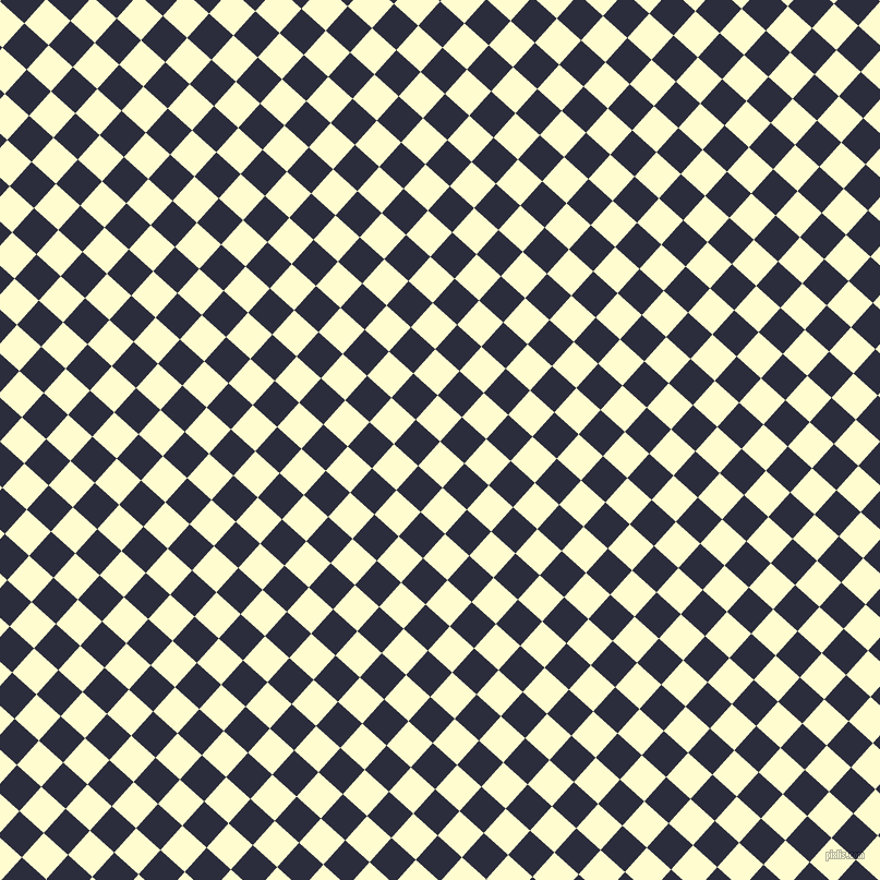 48/138 degree angle diagonal checkered chequered squares checker pattern checkers background, 30 pixel square size, , Cream and Black Rock checkers chequered checkered squares seamless tileable