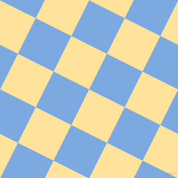 63/153 degree angle diagonal checkered chequered squares checker pattern checkers background, 134 pixel square size, , Cream Brulee and Jordy Blue checkers chequered checkered squares seamless tileable
