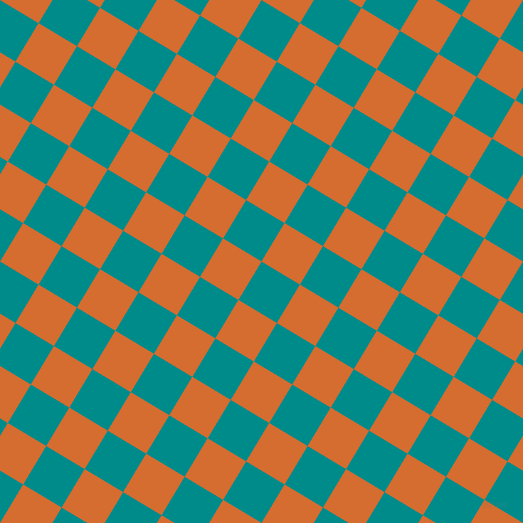 59/149 degree angle diagonal checkered chequered squares checker pattern checkers background, 63 pixel square size, , Dark Cyan and Gold Drop checkers chequered checkered squares seamless tileable