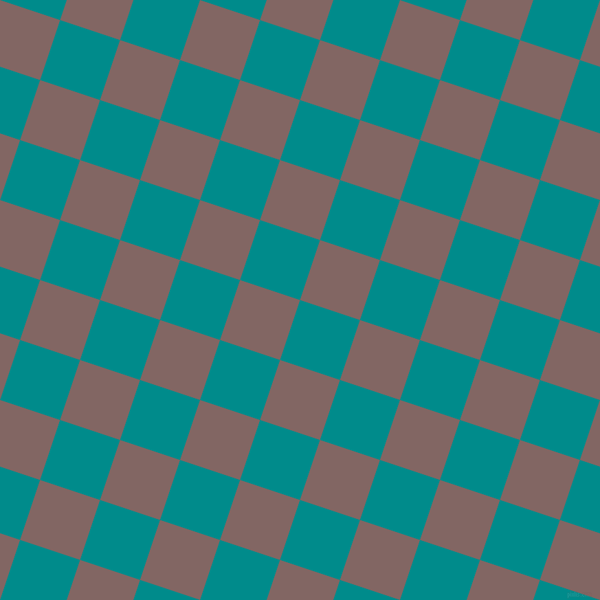 72/162 degree angle diagonal checkered chequered squares checker pattern checkers background, 92 pixel square size, , Dark Cyan and Pharlap checkers chequered checkered squares seamless tileable