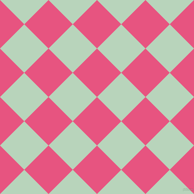 45/135 degree angle diagonal checkered chequered squares checker pattern checkers background, 120 pixel squares size, , Dark Pink and Surf checkers chequered checkered squares seamless tileable