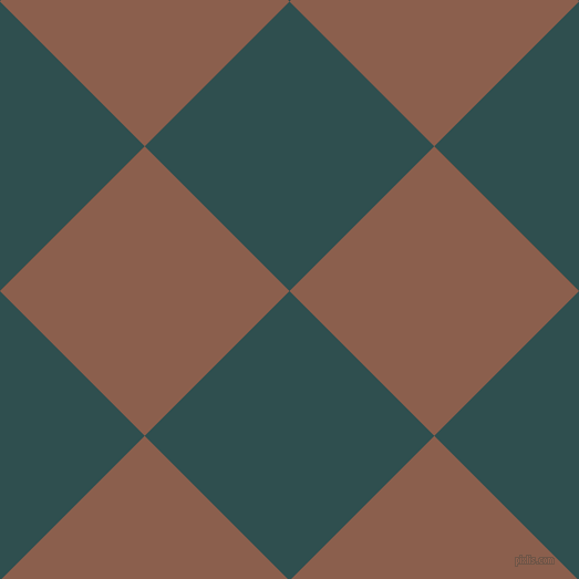 45/135 degree angle diagonal checkered chequered squares checker pattern checkers background, 185 pixel squares size, , Dark Slate Grey and Spicy Mix checkers chequered checkered squares seamless tileable