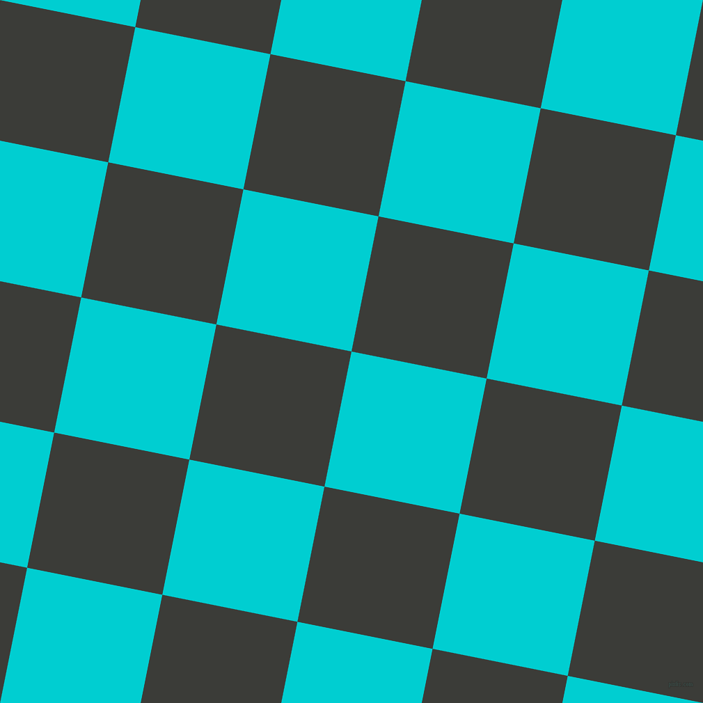 79/169 degree angle diagonal checkered chequered squares checker pattern checkers background, 198 pixel square size, , Dark Turquoise and Zeus checkers chequered checkered squares seamless tileable
