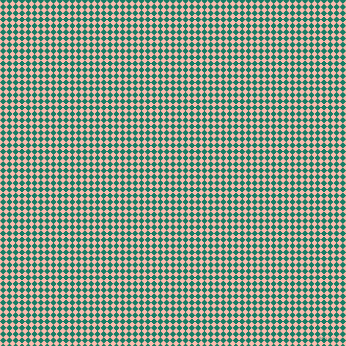 45/135 degree angle diagonal checkered chequered squares checker pattern checkers background, 9 pixel squares size, , Deep Sea and Melon checkers chequered checkered squares seamless tileable