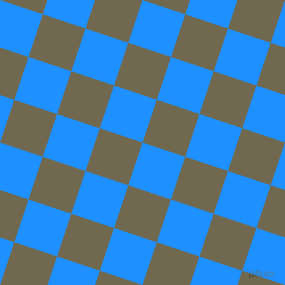 72/162 degree angle diagonal checkered chequered squares checker pattern checkers background, 64 pixel square size, , Dodger Blue and Crocodile checkers chequered checkered squares seamless tileable