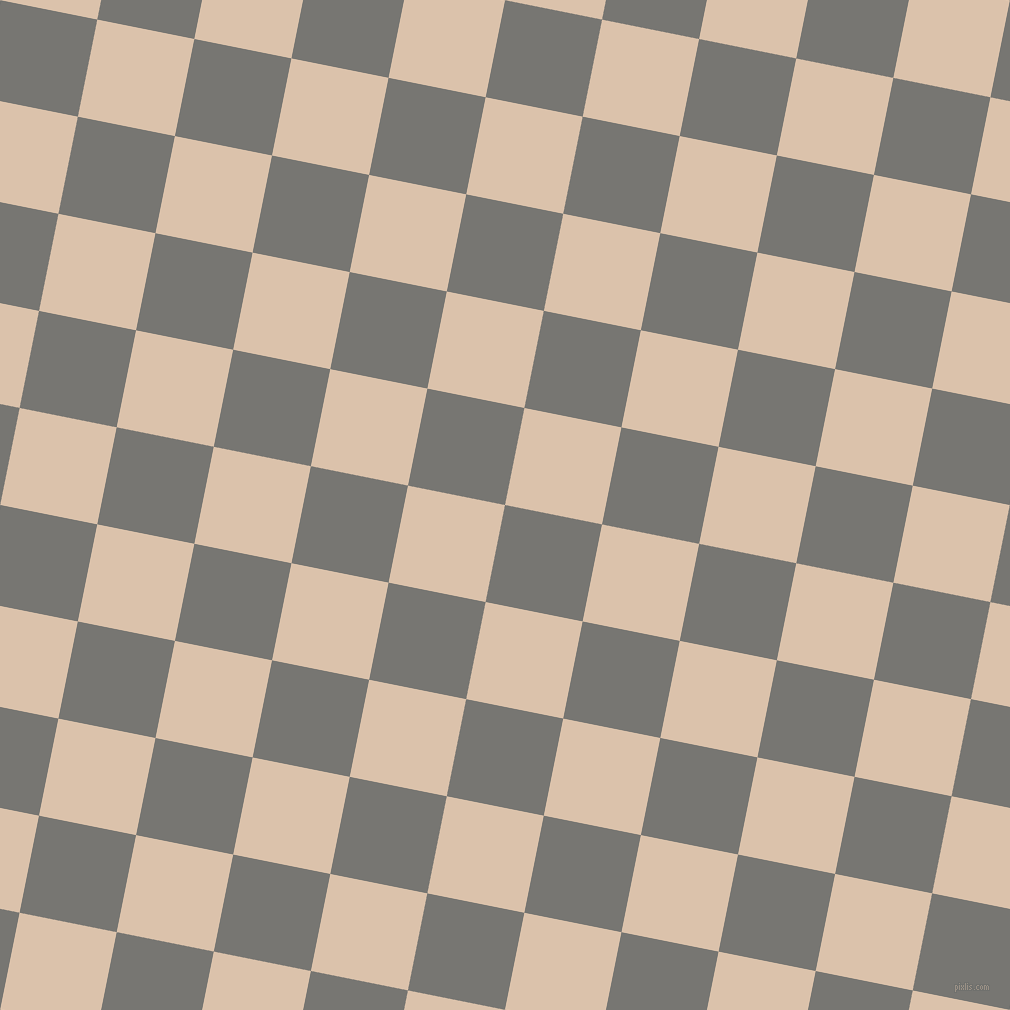 79/169 degree angle diagonal checkered chequered squares checker pattern checkers background, 99 pixel squares size, , Dove Grey and Bone checkers chequered checkered squares seamless tileable