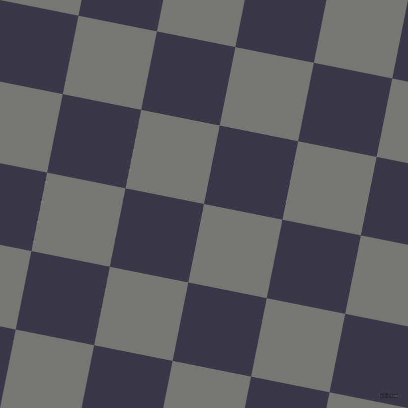 79/169 degree angle diagonal checkered chequered squares checker pattern checkers background, 161 pixel square size, , Dove Grey and Martinique checkers chequered checkered squares seamless tileable