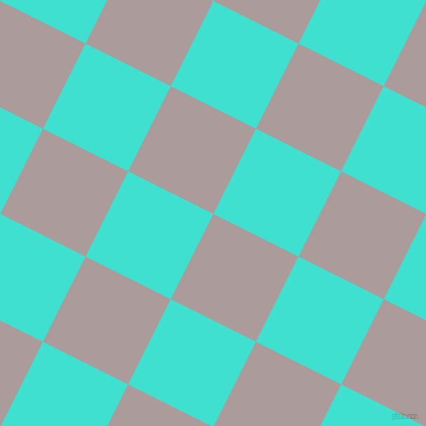 63/153 degree angle diagonal checkered chequered squares checker pattern checkers background, 136 pixel square size, , Dusty Grey and Turquoise checkers chequered checkered squares seamless tileable
