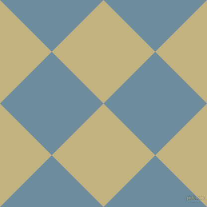 45/135 degree angle diagonal checkered chequered squares checker pattern checkers background, 147 pixel square size, , Ecru and Bermuda Grey checkers chequered checkered squares seamless tileable