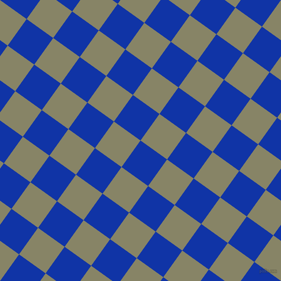 54/144 degree angle diagonal checkered chequered squares checker pattern checkers background, 66 pixel squares size, , Egyptian Blue and Bandicoot checkers chequered checkered squares seamless tileable