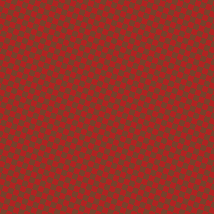 72/162 degree angle diagonal checkered chequered squares checker pattern checkers background, 19 pixel square size, , Fire Brick and Copper Canyon checkers chequered checkered squares seamless tileable