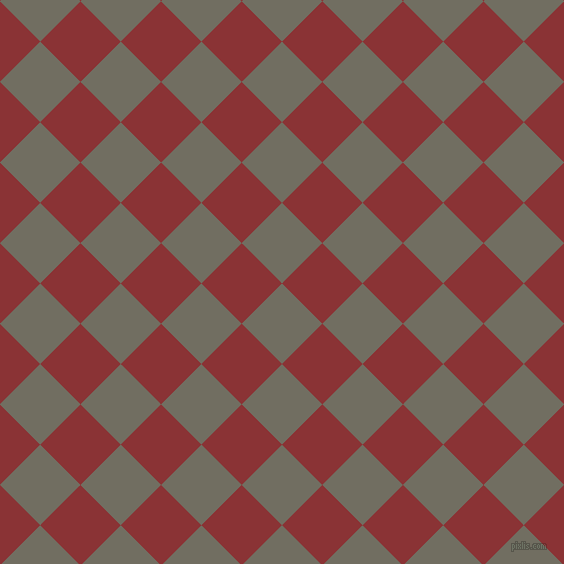 45/135 degree angle diagonal checkered chequered squares checker pattern checkers background, 57 pixel squares size, , Flint and Old Brick checkers chequered checkered squares seamless tileable