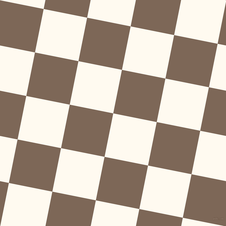 79/169 degree angle diagonal checkered chequered squares checker pattern checkers background, 146 pixel square size, , Floral White and Roman Coffee checkers chequered checkered squares seamless tileable